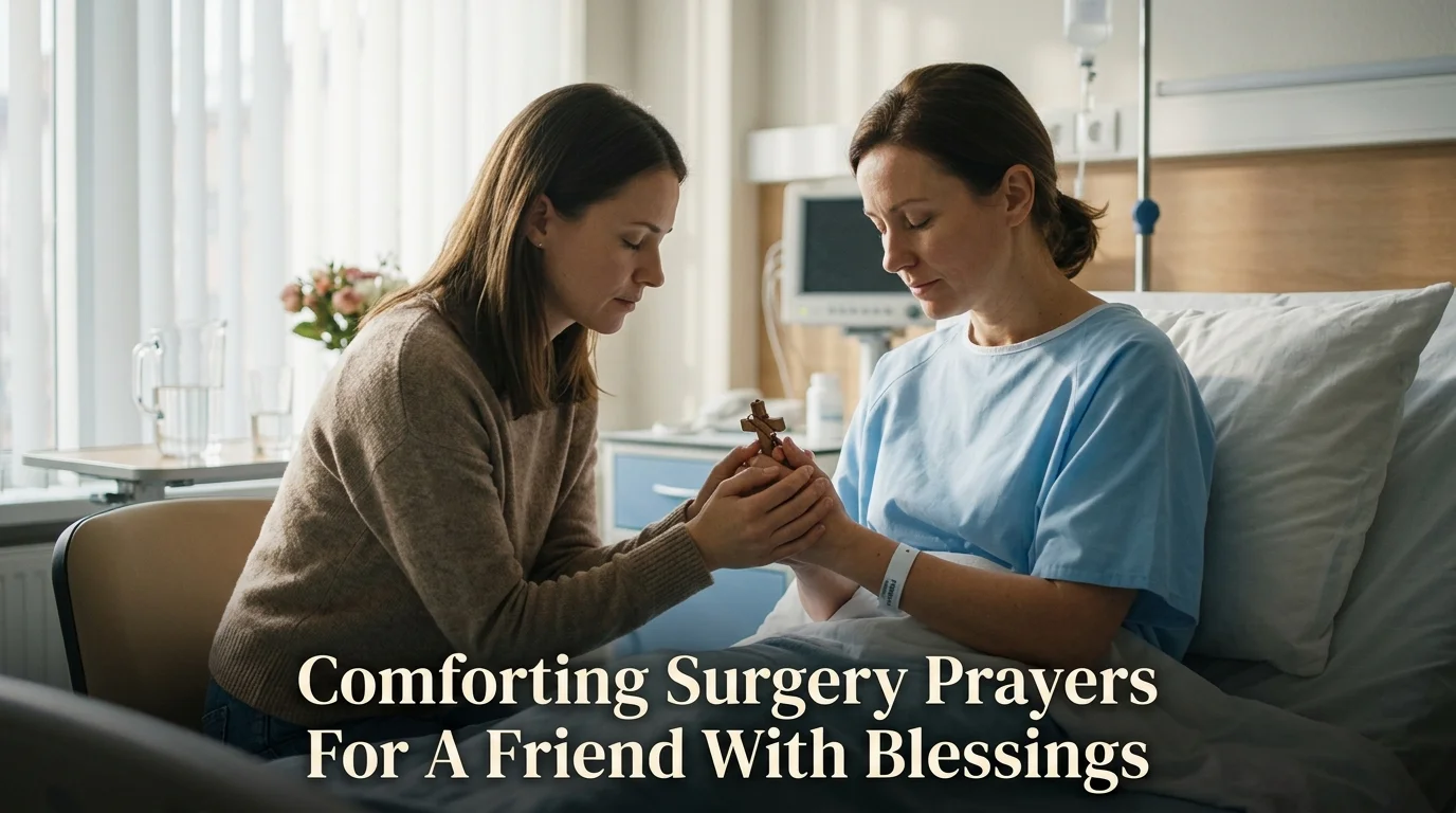 Comforting Surgery Prayers For A Friend With Blessings