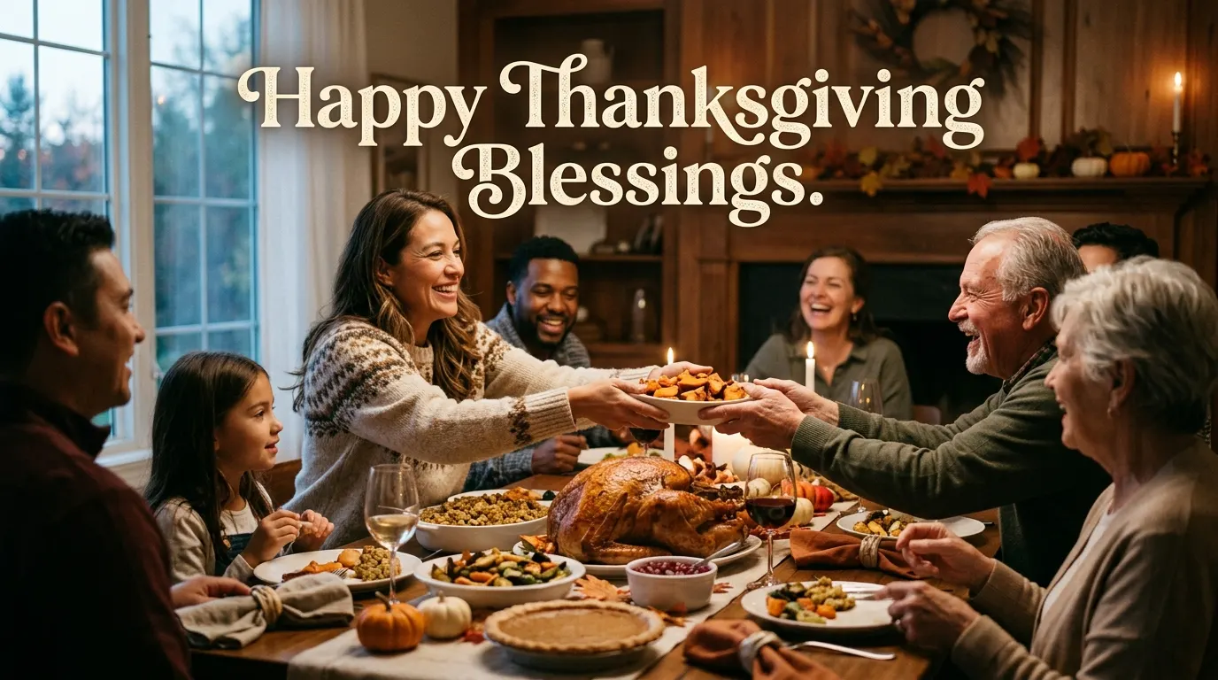 Happy Thanksgiving Blessings