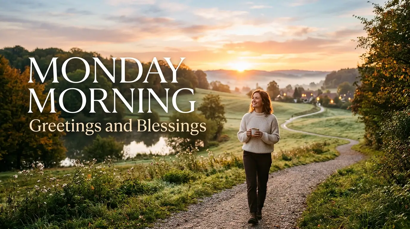 Monday Morning Greetings and Blessings