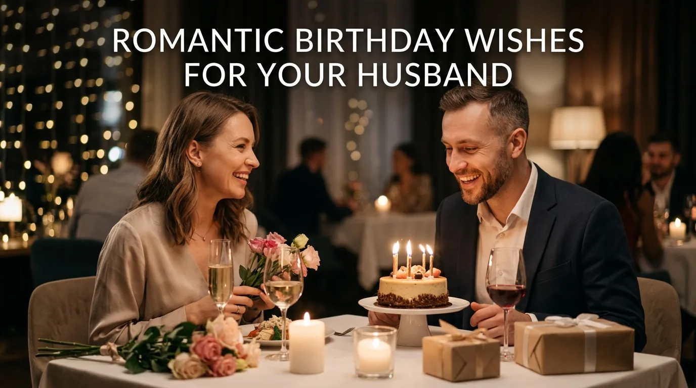 Romantic Birthday Wishes for Your Husband 