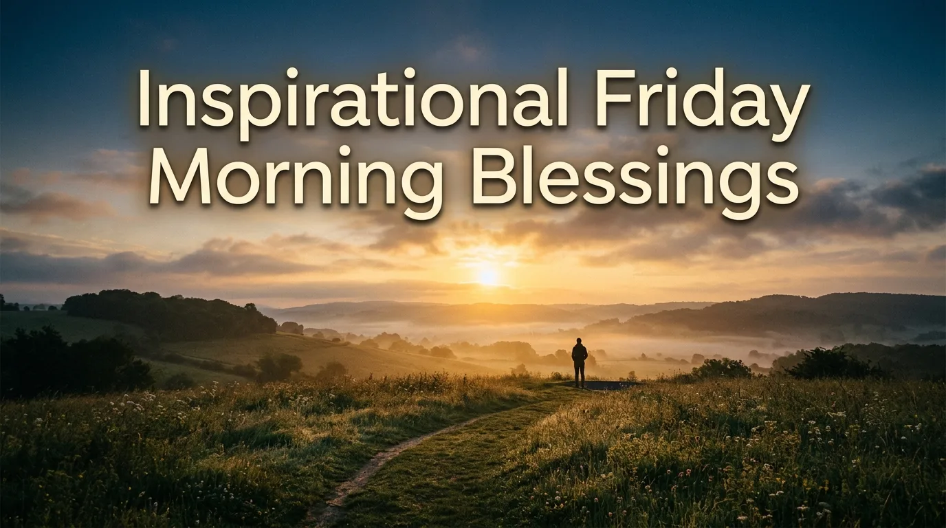 Inspirational Friday Morning Blessings