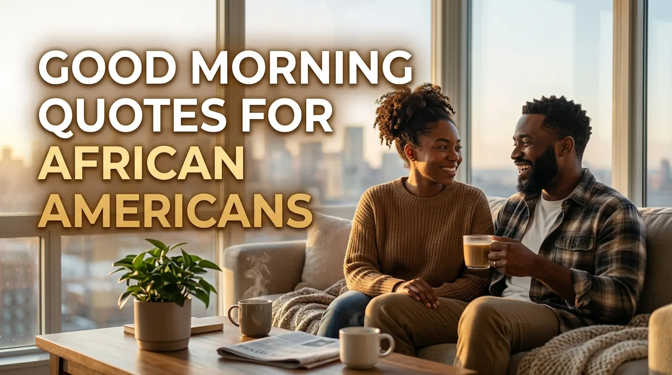 Good Morning Quotes for African Americans 