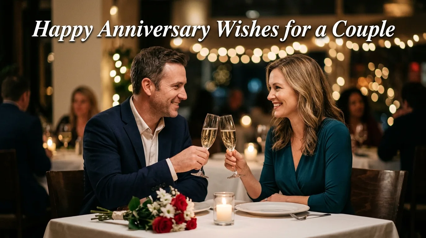 Happy Anniversary Wishes for a Couple