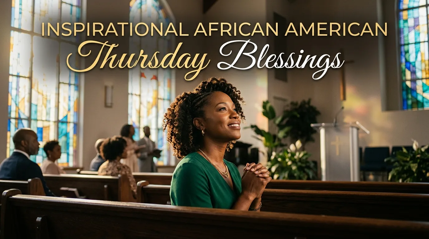 Inspirational African American Thursday Blessings